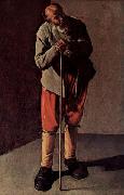 Georges de La Tour Portrait of an Old Man, oil painting on canvas
